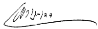 David Bengurion Signature