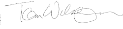 Tom Wilson Signature